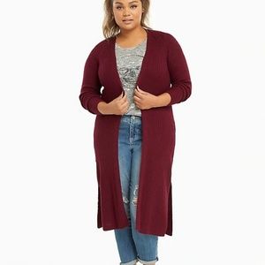 Torrid | Open Front Duster Cardigan (3X)